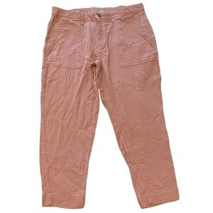Old Navy Women’s Light Pink Gauze Cargo Pants Sz 14